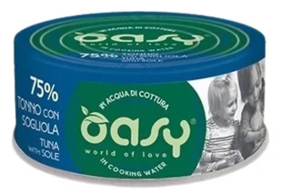 OASY Kot Tuńczyk z solą 70g (puszka) - Mokra karma dla kotów - miniaturka - grafika 1