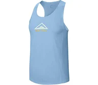 Koszulki i topy damskie - Nike Damska koszulka City Sleek Trail Psychic Blue/Laser Orange XL - miniaturka - grafika 1