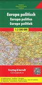 Atlasy i mapy - Freytag&berndt Europa mapa polityczno drogowa 1:3 500 000 - Freytag & Berndt - miniaturka - grafika 1