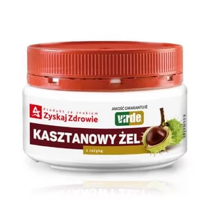 ZYSKAJ ZDROWIE SP. Z O.O. ZYSKAJ ZDROWIE SP Z O.O KASZTANOWY ZEL Z RUTYNA 350G ZYSKAJ ZDROWIE 7068777 - Serce i układ krążenia - miniaturka - grafika 1