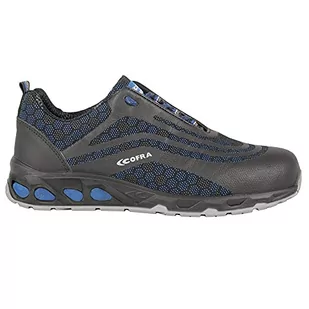 Cofra 73120-002 ROOT S3 SRC buty ochronne, czarne/niebieskie, rozmiar 45 - Obuwie robocze - miniaturka - grafika 1
