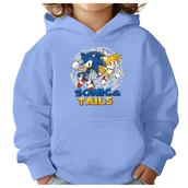Bluzy dla dziewczynek - BLUZA DZIECIĘCA SONIC 134-140 DLA DZIEWCZYNKI CHŁOPCA PREZENT - miniaturka - grafika 1