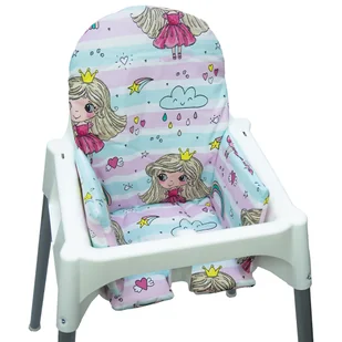 PODUSZKA DO KRZESEŁKA IKEA ANTILOP MIĘKKA BAWEŁNIANA Kerstin - Krzesełka do karmienia - miniaturka - grafika 1