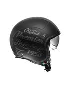 Kaski motocyklowe - PREMIER HELMET ROCKER OR 9 BM, BLACK/SZARY, S - miniaturka - grafika 1