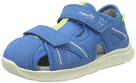 Buty dla chłopców - Superfit Sandały chłopięce Wave 27, niebieski - niebieskośżółty - 23 EU - miniaturka - grafika 1