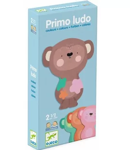 Eduludo PRIMO LUDO KOLORY  DJ08367 Djeco - Gry planszowe - miniaturka - grafika 1