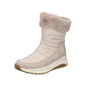 Kozaki damskie - Rieker Damskie Z0983 krótkie kozaki, beżowe, 43 EU, beżowy, 43 EU - miniaturka - grafika 1