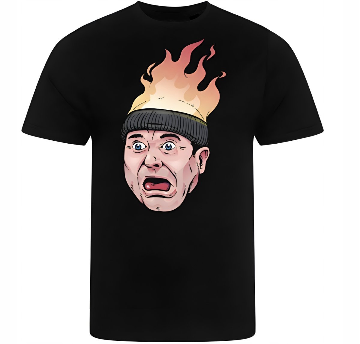 ŚWIĄTECZNA KOSZULKA MĘSKA ŚMIESZNA T-SHIRT KEVIN SAM W DOMU Home r. L 38