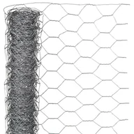 Ogrodzenia - Outsideliving Nature Siatka druciana, 1 x 5 m, stal galwanizowana, 6050222 - miniaturka - grafika 1