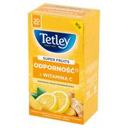 Herbata - Tetley - Odporność herbata owocowa z cytryną i imbirem - miniaturka - grafika 1