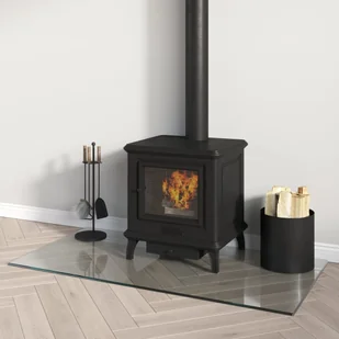 Panel kominkowy, szklany, prostokątny, 100x50 cm 324123 VIDAXL - Akcesoria kominkowe - miniaturka - grafika 7