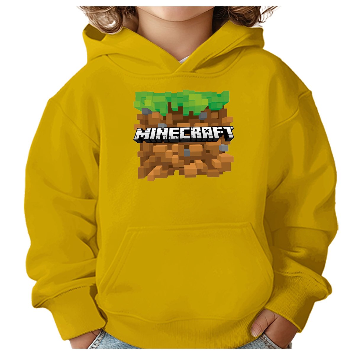 BLUZA DZIECIĘCA MINECRAFT 122-128 DLA DZIEWCZYNKI CHŁOPCA PREZENT