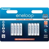 Ładowarki i akumulatory - Panasonic Eneloop Micro 750 mAh 1x8 (BK-4MCCE/8BE) - miniaturka - grafika 1