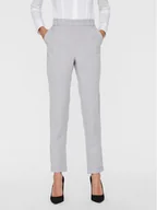 Spodnie damskie - Vero Moda Chinosy Maya 10225280 Szary Regular Fit - miniaturka - grafika 1