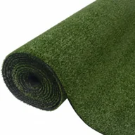 Sztuczne kwiaty - vidaXL Sztuczny trawnik, 7/9 mm, 1,33x15 m, zielony 148809 - miniaturka - grafika 1