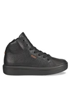 Buty dla dziewczynek - ECCO Sneakersy Soft 60 K 71382201001 Czarny - miniaturka - grafika 1