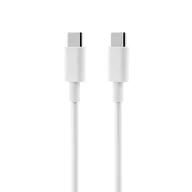 Kable USB - Kabel REVERSE Type C/Type C 30cm, 3A, 60W biały BAG - miniaturka - grafika 1