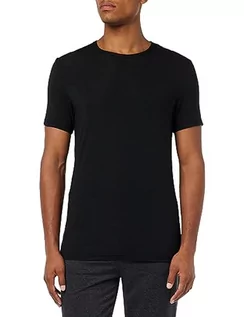 Koszulki męskie - Calvin Klein Koszulka męska z dekoltem S/S Crew Nk, Czarny, 3XL - grafika 1