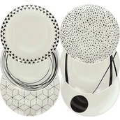 Talerze - TOGNANA Zestaw TOGNANA Graphic 18 elementów) - miniaturka - grafika 1