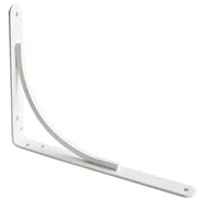 Meble modułowe i akcesoria - Stalowa biała podpórka półki 250x200mm, model 10, hiszpańskiej firmy AMIG. - miniaturka - grafika 1