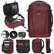 Plecaki - PLECAK DO SAMOLOTU KABINOWY PODRĘCZNY RYANAIR Wizz Air Ecohub 40X20X25 cm - miniaturka - grafika 1