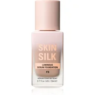 Podkłady do twarzy - MAKEUP REVOLUTION SKIN SILK SERUM FOUNDATION PIELĘGNUJĄCY PODKŁAD DO TWARZY F3 23ML - miniaturka - grafika 1
