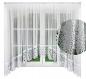 Firany - Firana gotowa Firany 130x300 cm Firanki z gipiura - miniaturka - grafika 1