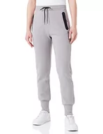 Spodnie damskie - Champion Damskie spodnie treningowe Legacy American Tech X-pro Interlock Rib Cuff, szary, XL - miniaturka - grafika 1