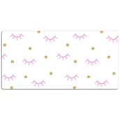 Podkładki na biurko - Mata na biurko Abstrakcyjne oczy 120x60 cm - miniaturka - grafika 1