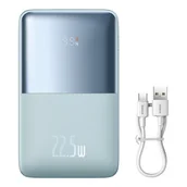 Powerbanki - Baseus PPBD040303 Bipow Pro 20000mAh, 22.5W (niebieski) - miniaturka - grafika 1