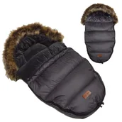 Śpiworki dla dzieci - Śpiwór do wózka 95 cm futro jesienno - zimowy - miniaturka - grafika 1