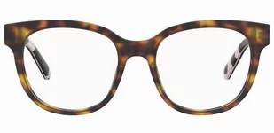 Okulary korekcyjne Love Moschino MOL599 1NR - Okulary korekcyjne, oprawki, szkła - miniaturka - grafika 3