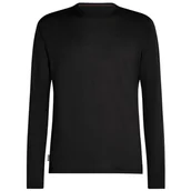 Koszulki sportowe męskie - Męska koszulka Icebreaker Men 150 MerinoFine™ Ace LS Tee Rozmiar: L / Kolor: czarny/szary - miniaturka - grafika 1