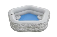 Baseny ogrodowe - Basenik 213x206x53cm Z Siedziskami BESTWAY - miniaturka - grafika 1