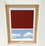 Karnix Roleta do okien dachowych PREMIUM AQUA - Cherry / Biały