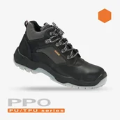 Obuwie robocze - TRZEWIKI BEZPIECZNE Z METALOWYM PODNOSKIEM PPO STRZELCE OPOLSKIE MODEL 72, PN-EN ISO 20345, S2, SRC - miniaturka - grafika 1