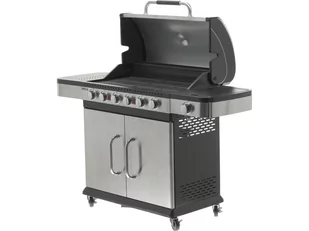 GRILL GAZOWY 6+1 STAL NIERDZEWNA 20,2KW - Grille gazowe - miniaturka - grafika 2