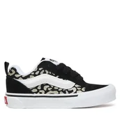 Buty dla dziewczynek - Sneakersy Vans Knu Skool VN000CYUBM81 Czarny - miniaturka - grafika 1
