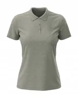 Koszulki i topy damskie - Koszulka damska polo T-shirt bawełniany Polówka Stedman ST9160 Grey S - miniaturka - grafika 1