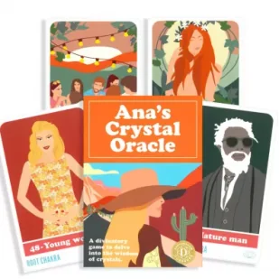 Ana's Crystal Oracle, karty do wróżenia - Ezoteryka - miniaturka - grafika 1