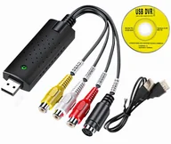 Złącza, przejściówki, adaptery - Usb Easy Cap Grabber Rca Chinch Vhs s-video audio - miniaturka - grafika 1