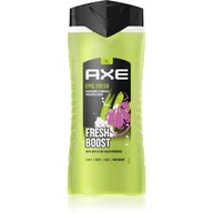 Żele pod prysznic dla mężczyzn - Axe Epic Fresh Żel pod prysznic do ciała twarzy i włosów 3 in 1 Shower Gel) Objętość 400 ml) - miniaturka - grafika 1