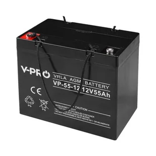 VOLT Akumulator AGM VPRO 12V 55 Ah - WYPRZEDAŻ - ostatnie sztuki tego produktu. Nie zwlekaj - Baterie do zasilaczy awaryjnych UPS - miniaturka - grafika 1