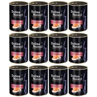 Mokra karma dla kotów - Dolina Noteci Premium Adult dla kota bogata w łososia 12x400 g - miniaturka - grafika 1