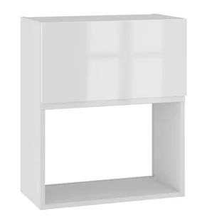 Alba Szafka Wisząca Pod Zabudowę Mikrofalówki Gm-60 Hk-Xs Biały Połysk - Meble kuchenne - miniaturka - grafika 1