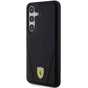 Ferrari FEHMS24SP3BAK S24 S921 czarny/black hardcase Hot Stamp V Lines MagSafe - Etui i futerały do telefonów - miniaturka - grafika 9