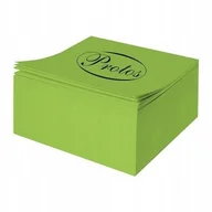 Etykiety samoprzylepne i bloki etykiet - KOSTKA PAPIEROWA NIEKLEJONA ORIGAMI NOTES ZIELONY JASNY PROTOS - miniaturka - grafika 1