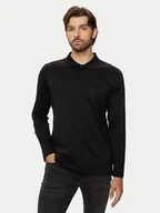 Koszulki męskie - KARL LAGERFELD Polo 745000 544200 Czarny Regular Fit - miniaturka - grafika 1
