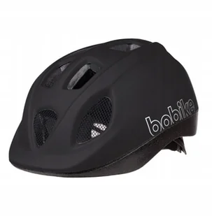 Kask Rowerowy Dziecięcy Go Size S Urban Black Bobike - Kaski rowerowe - miniaturka - grafika 1