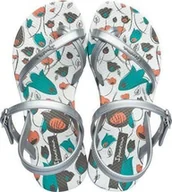 Buty dla dziewczynek - Ipanema Ipanema FASHION SD III kids 81715 20932 WHITE/SILVER 25-26 - miniaturka - grafika 1